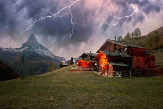 foudre dans les montages