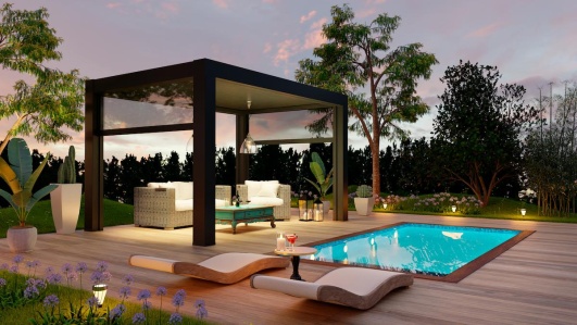 pergola-sol-bois-piscine