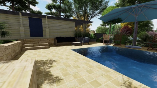 piscine miroir