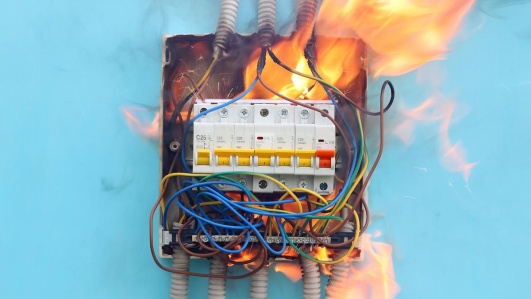tableau electrique en feu que faire pour eviter cette situation