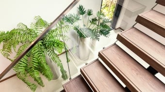 Escalier intérieur matériau
