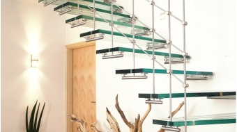 Prix pour un escalier en verre