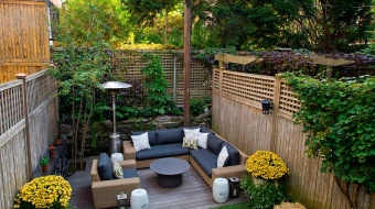 Aménagement de la terrasse