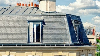 Toiture mansardée
