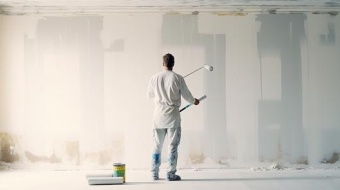 Peinture : quel est le prix au m² sans les fournitures ?