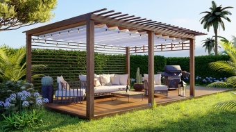 Les meilleures solutions pour couvrir votre pergola