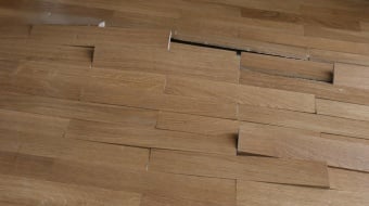 Parquet qui se décolle