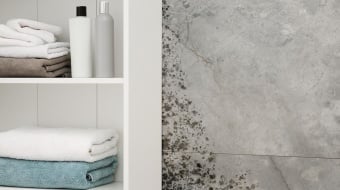 humidité mur salle de bain